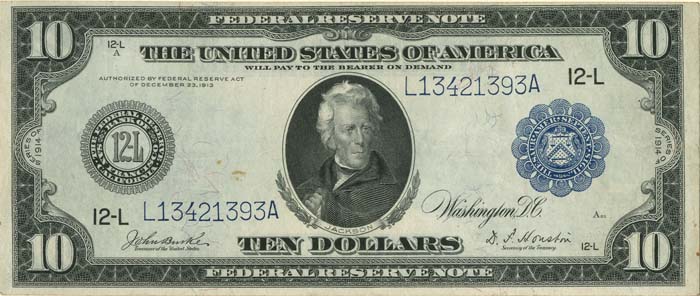 Federal Reserve Note - FR-950